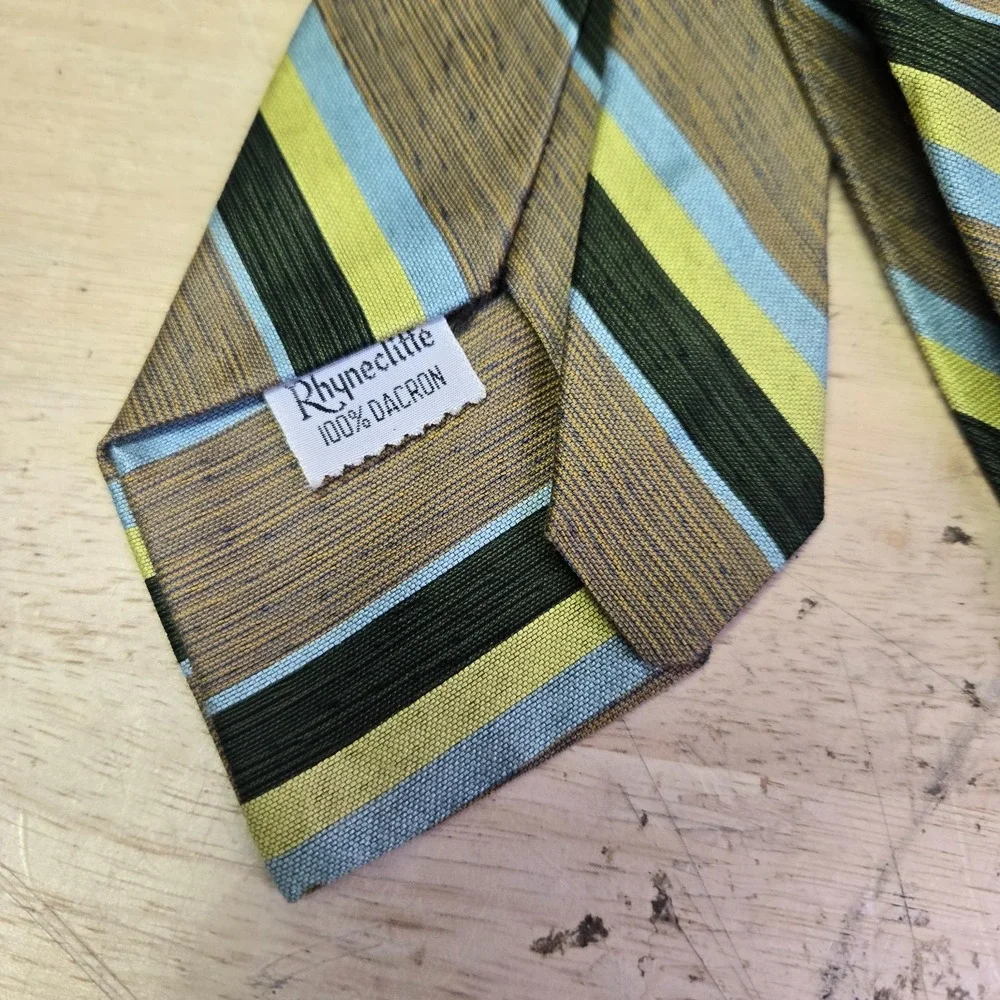 Lot of 5 Vintage  Retro Misc Neck Ties Don Loper Beverly Hills Rhynecliffe
